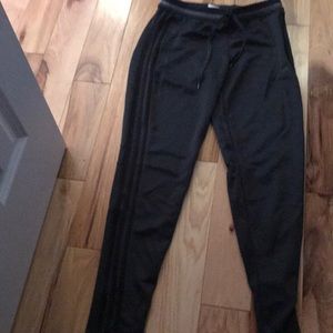 Adidas track pant in black/charcoal. Worn once